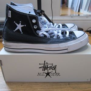 Converse x Stussy Collab, size 8 fits more like a size 9. worn about 10 times